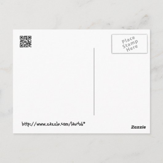 シアターの自転車 ポストカード (裏面)