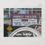 シアターの自転車 ポストカード (正面)