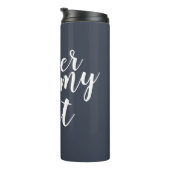 シアターは私のスポーツシンプルグラフィックモダン タンブラー (回転右)