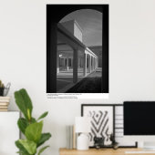 シアターアーツ建物from Breezeway, UCD ポスター (ホームオフィス)