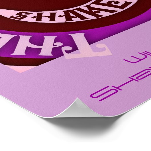 シアターザテンペスト遊プロモウィリアム・シェイクスピア ポスター (角)