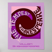 シアターザテンペスト遊プロモウィリアム・シェイクスピア ポスター (正面)