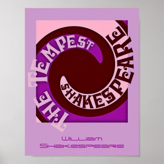 シアターザテンペスト遊プロモウィリアム・シェイクスピア ポスター (正面)