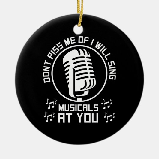シアターシンガーブロードウェイ セラミックオーナメント (正面)