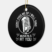 シアターシンガーブロードウェイ セラミックオーナメント (左)