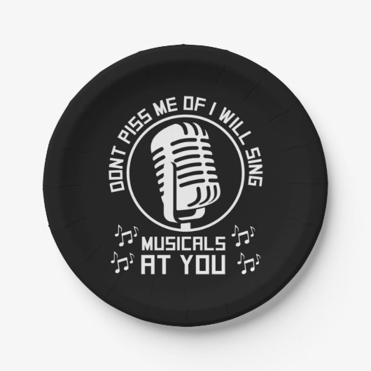 シアターシンガーブロードウェイ ペーパープレート (正面)