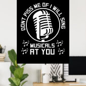 シアターシンガーブロードウェイ ポスター (ホームオフィス)