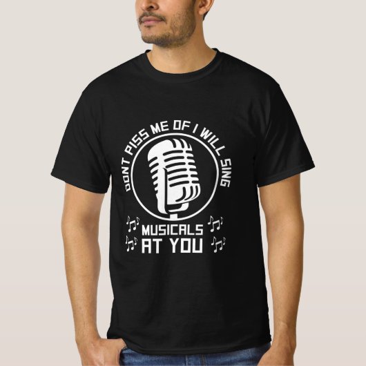シアターシンガーブロードウェイ Tシャツ (正面)