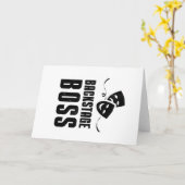 シアターステージバックステージボスクルーステージ カード (黄色い花)