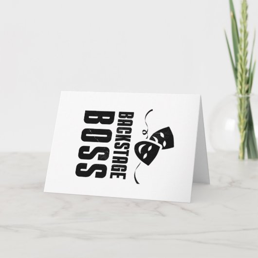 シアターステージバックステージボスクルーステージ カード (正面)