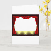 シアターステージ カード (黄色い花)