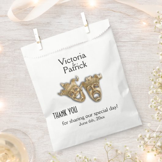 シアターテーマありがとう好意 フェイバーバッグ (クリップ留めされた状態)