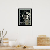 "シアターデチャットノワール"アールヌーボープリント ポスター (キッチン)