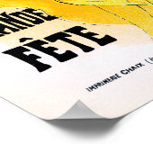 シアターデロペラジュールシュレヴィンテージのポスターアート ポスター (角)