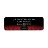 シアターパフォーミングアーツセンター差出人住所 ラベル (正面)