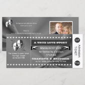 シアタープレイビルショーチケットテーマ結婚ズ (正面/裏面)