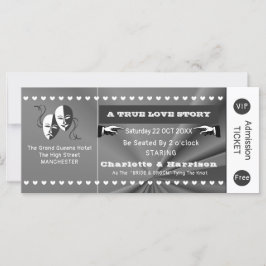 シアタープレイビルショーチケットテーマ結婚ズ