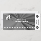 シアタープレイビルショーチケットテーマ結婚ズ (裏面)