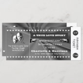 シアタープレイビルショーチケットテーマ結婚ズ (正面/裏面)