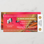 シアタープレイビルショーチケットテーマ結婚ズ (正面/裏面)