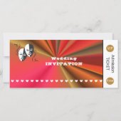 シアタープレイビルショーチケットテーマ結婚ズ (裏面)