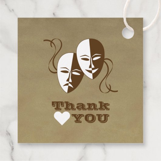 シアタープレイビルショーチケットテーマ結婚ズ フェイバータグ (裏面)