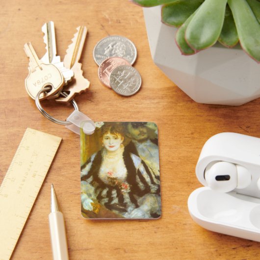 シアターボックスバイピエールルノアールヴィンテージファインアート キーホルダー (デスク)