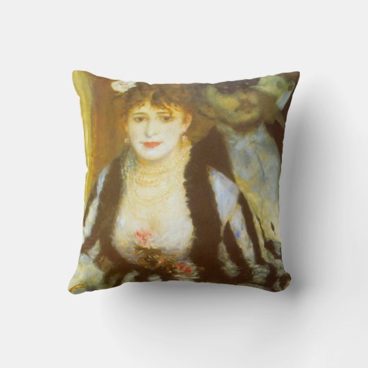 シアターボックスバイピエールルノアールヴィンテージファインアート クッション (裏面)