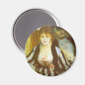 シアターボックスバイピエールルノアールヴィンテージファインアート マグネット (正面/裏面)