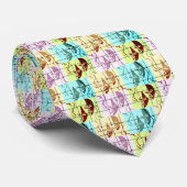 シアターマスクアポップ・アートのート ネクタイ (ロール)