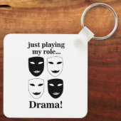 シアターマスクシアタードラマステージ演技 キーホルダー (裏面)