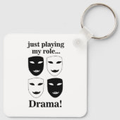 シアターマスクシアタードラマステージ演技 キーホルダー (裏面)