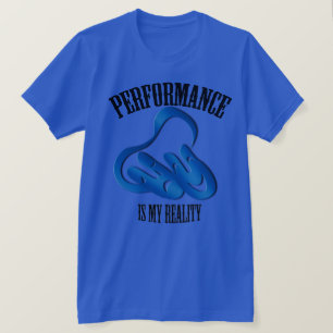 シアターマスクパフォーマンスリアリティブルーTシャツ Tシャツ