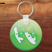 シアターマスク記号 キーホルダー (正面)