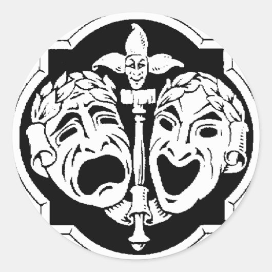 シアターマスク ラウンドシール (正面)