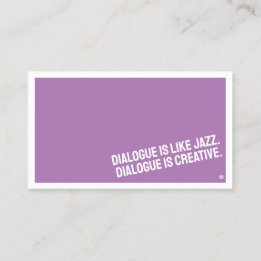 シアターミニマルな名刺 名刺