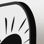 シアターユニークお洒落セーリングモノグラム ピックルボールラケット (左詳細)