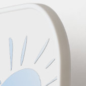 シアターユニークお洒落セーリングモノグラム ピックルボールラケット (左詳細)