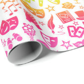 シアターラバーアイコンのラッピング紙 ラッピングペーパー (ロールコーナー)