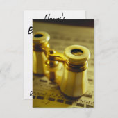 シアター双眼鏡 2 招待状 (正面/裏面)