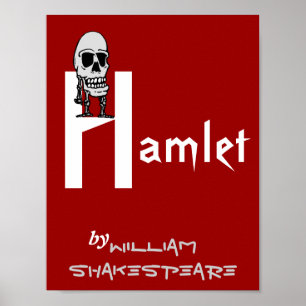 シアター遊ポスターハムレットby William Shakespeare ポスター