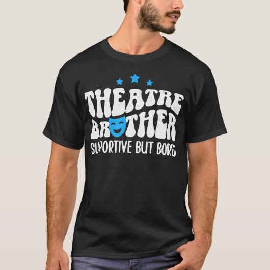 シアター・ブラザー 演劇を応援する兄弟のような存在 Tシャツ (正面)