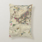 シアトルおよび周辺の都市 アクセントクッション (裏面(縦))