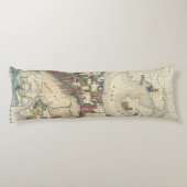 シアトルおよび周辺の都市 ボディピロー (裏面)