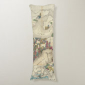 シアトルおよび周辺の都市 ボディピロー (正面縦)