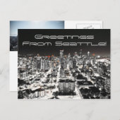 シアトルからのグリーティングカード ポストカード (正面/裏面)