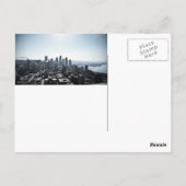 シアトルからのグリーティングカード ポストカード (裏面)