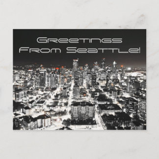 シアトルからのグリーティングカード ポストカード