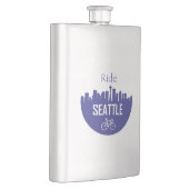 シアトルに乗る フラスク (右)