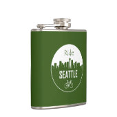 シアトルに乗る フラスク (右)